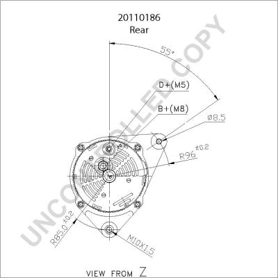 Prestolite Electric 20110186 - Ģenerators ps1.lv