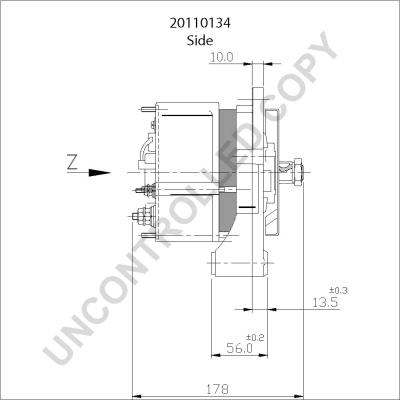 Prestolite Electric 20110134 - Ģenerators ps1.lv