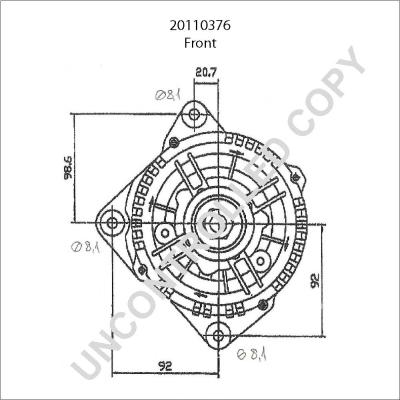 Prestolite Electric 20110376 - Ģenerators ps1.lv