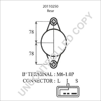 Prestolite Electric 20110250 - Ģenerators ps1.lv