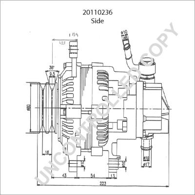 Prestolite Electric 20110236 - Ģenerators ps1.lv