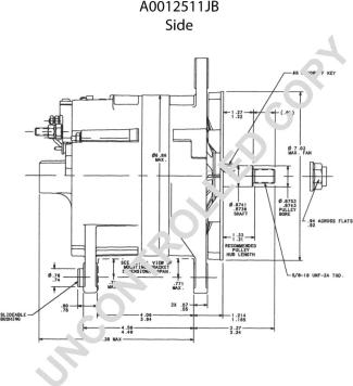 Prestolite Electric A0012511JB - Ģenerators ps1.lv