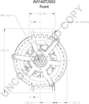 Prestolite Electric AVI160T2002 - Ģenerators ps1.lv