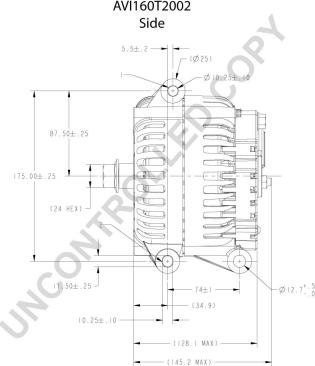 Prestolite Electric AVI160T2002 - Ģenerators ps1.lv