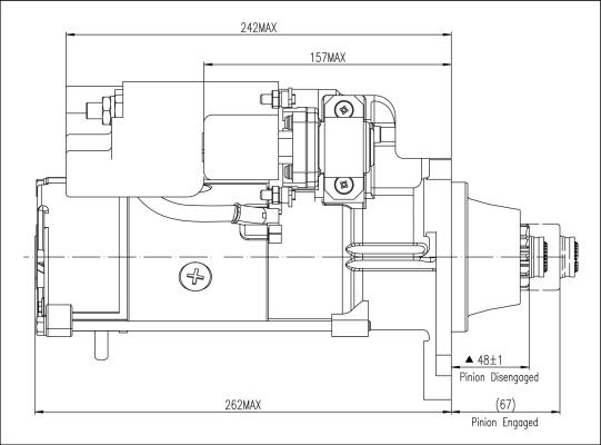 Prestolite Electric M90R3545SE - Starteris ps1.lv