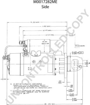 Prestolite Electric M0017282ME - Starteris ps1.lv