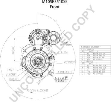 Prestolite Electric M105R3510SE - Starteris ps1.lv