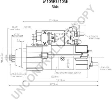 Prestolite Electric M105R3510SE - Starteris ps1.lv