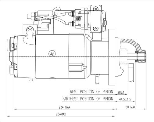 Prestolite Electric M100R2014SE - Starteris ps1.lv