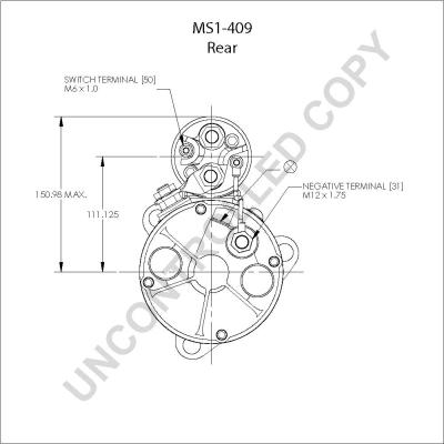 Prestolite Electric MS1-409A - Starteris ps1.lv