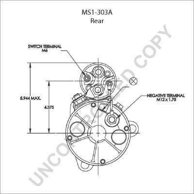 Prestolite Electric MS1-303A - Starteris ps1.lv