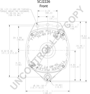 Prestolite Electric SCJ2226 - Ģenerators ps1.lv