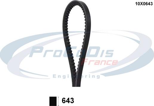 Procodis France 10X0643 - Ķīļsiksna ps1.lv