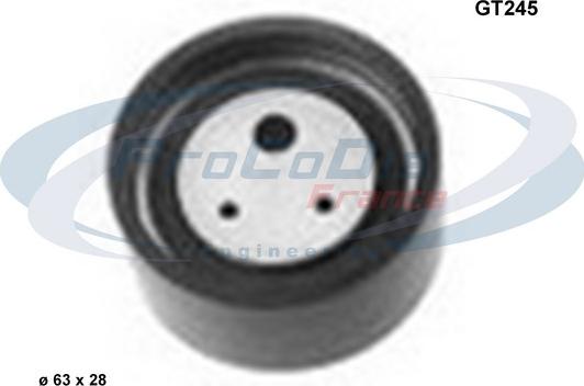 Procodis France GT245 - Spriegotājrullītis, Gāzu sadales mehānisma piedziņas siksna ps1.lv