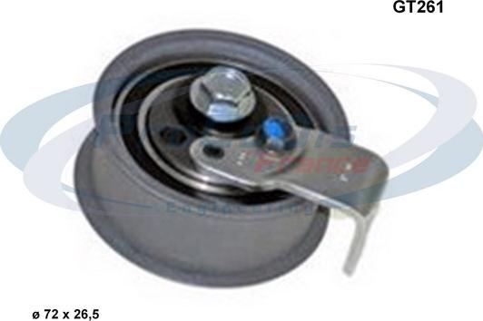 Procodis France GT261 - Spriegotājrullītis, Gāzu sadales mehānisma piedziņas siksna ps1.lv