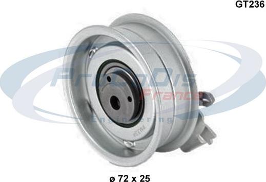 Procodis France GT236 - Spriegotājrullītis, Gāzu sadales mehānisma piedziņas siksna ps1.lv