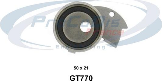 Procodis France GT770 - Spriegotājrullītis, Gāzu sadales mehānisma piedziņas siksna ps1.lv