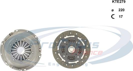 Procodis France KTE279 - Sajūga komplekts ps1.lv