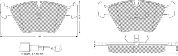 Procodis France PF10691 - Bremžu uzliku kompl., Disku bremzes ps1.lv