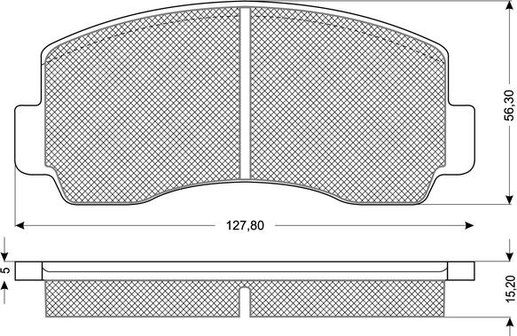 Spidan 0.080107 - Bremžu uzliku kompl., Disku bremzes ps1.lv