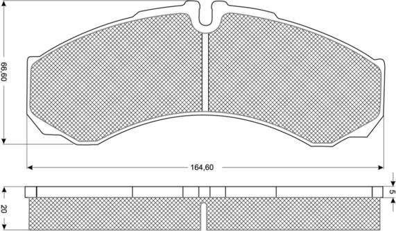 Procodis France PF1111 - Bremžu uzliku kompl., Disku bremzes ps1.lv