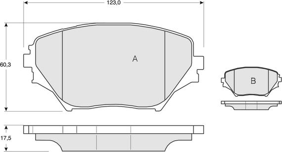 4U Autoparts 37399TY - Bremžu uzliku kompl., Disku bremzes ps1.lv