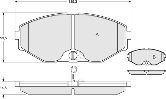 Open Parts BDM7601.20 - Bremžu uzliku kompl., Disku bremzes ps1.lv