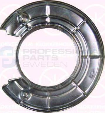 Professional Parts 51345086 - Dubļu sargs, Bremžu disks ps1.lv