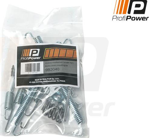 ProfiPower 9B2040 - Piederumu komplekts, Bremžu loki ps1.lv