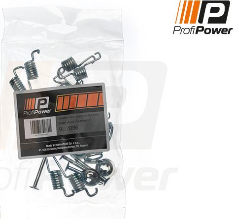 ProfiPower 9B2086 - Piederumu komplekts, Bremžu loki ps1.lv