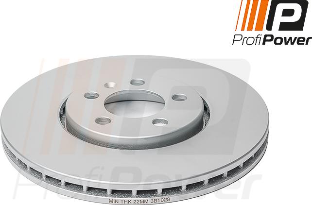 ProfiPower 3B1028 - Bremžu diski ps1.lv