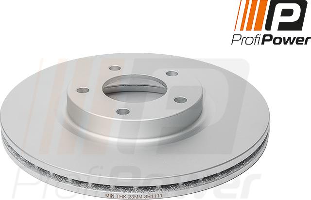 ProfiPower 3B1111 - Bremžu diski ps1.lv