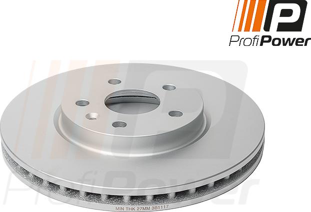 ProfiPower 3B1117 - Bremžu diski ps1.lv