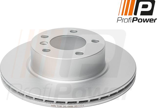ProfiPower 3B1224 - Bremžu diski ps1.lv