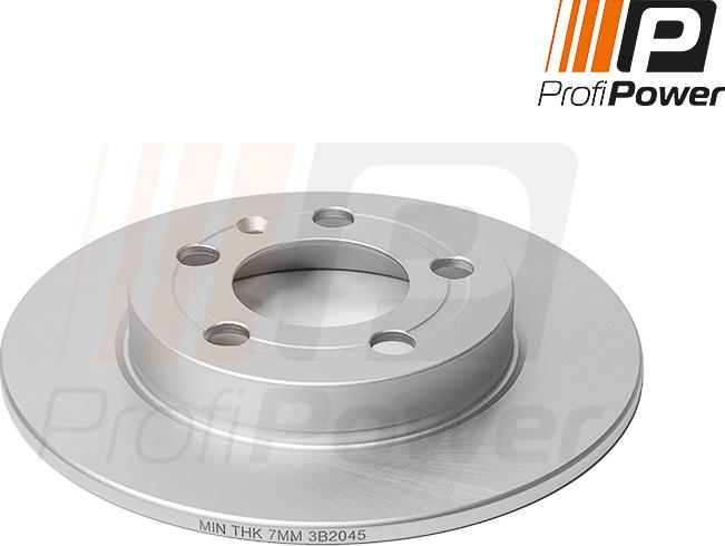 ProfiPower 3B2045 - Bremžu diski ps1.lv