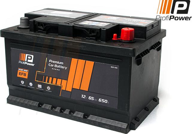 ProfiPower PP-650 EFB - Startera akumulatoru baterija ps1.lv