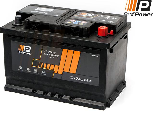 ProfiPower PP-740 - Startera akumulatoru baterija ps1.lv