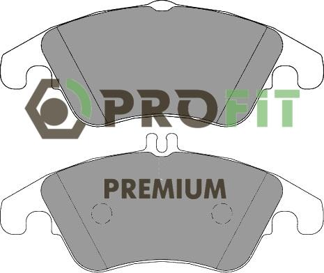 Profit 5005-1979 - Bremžu uzliku kompl., Disku bremzes ps1.lv