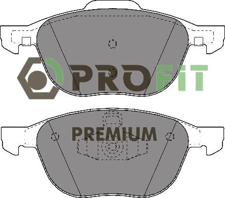 Profit 5005-1594 - Bremžu uzliku kompl., Disku bremzes ps1.lv