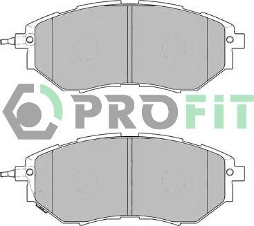 Profit 5000-1984 C - Bremžu uzliku kompl., Disku bremzes ps1.lv