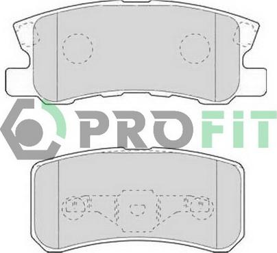 Profit 5000-1604 C - Bremžu uzliku kompl., Disku bremzes ps1.lv