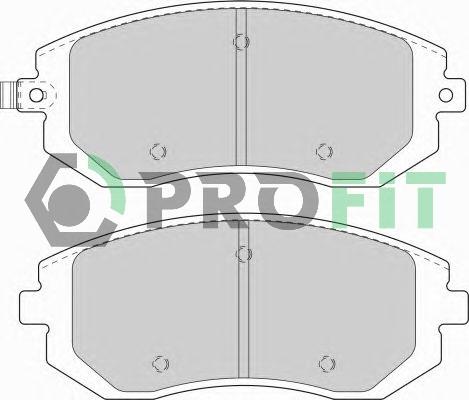 Profit 5000-1639 - Bremžu uzliku kompl., Disku bremzes ps1.lv