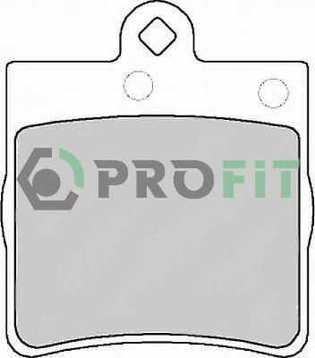 Profit 5000-1311 C - Bremžu uzliku kompl., Disku bremzes ps1.lv