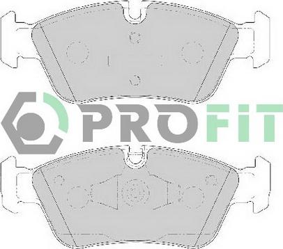 Profit 5000-1751 C - Bremžu uzliku kompl., Disku bremzes ps1.lv