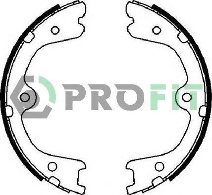 Profit 5001-4030 - Bremžu loku komplekts ps1.lv
