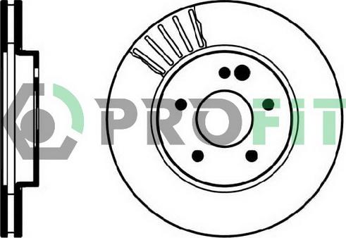 Profit 5010-0817 - Bremžu diski ps1.lv