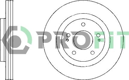 Profit 5010-1659 - Bremžu diski ps1.lv