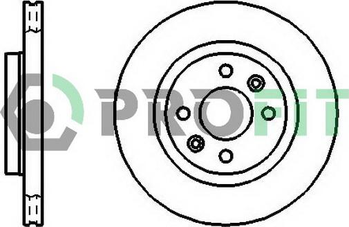 Profit 5010-1096 - Bremžu diski ps1.lv