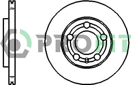 Profit 5010-1164 - Bremžu diski ps1.lv