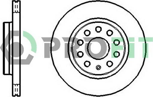 Profit 5010-1165 - Bremžu diski ps1.lv
